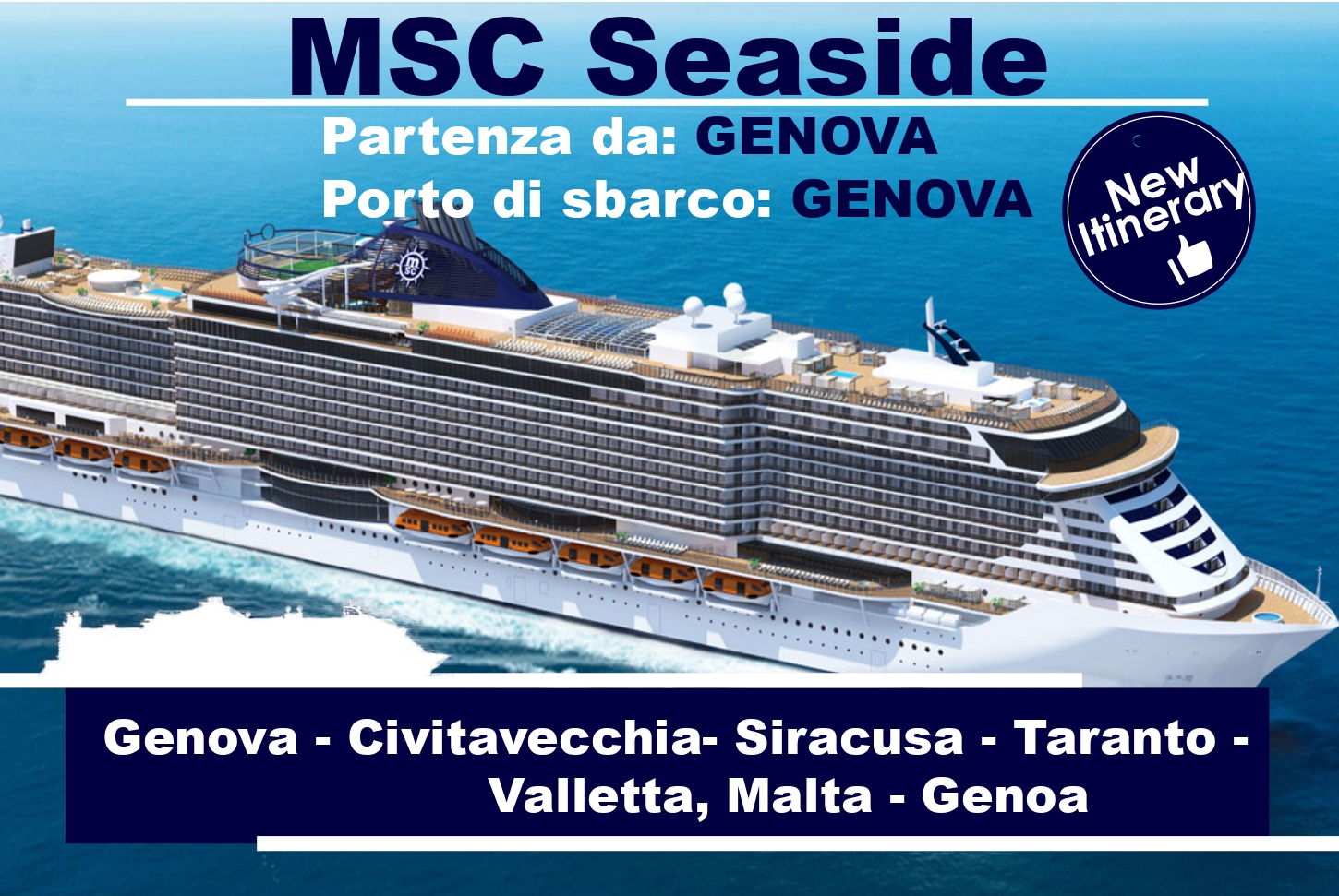 News: i nuovi itinerari MSC includeranno Taranto e Siracusa