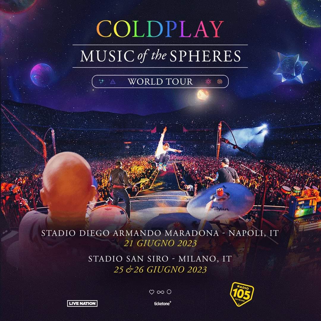 COLDPLAY-MUSIC OF THE SPHERES WORLD TOUR MILANO